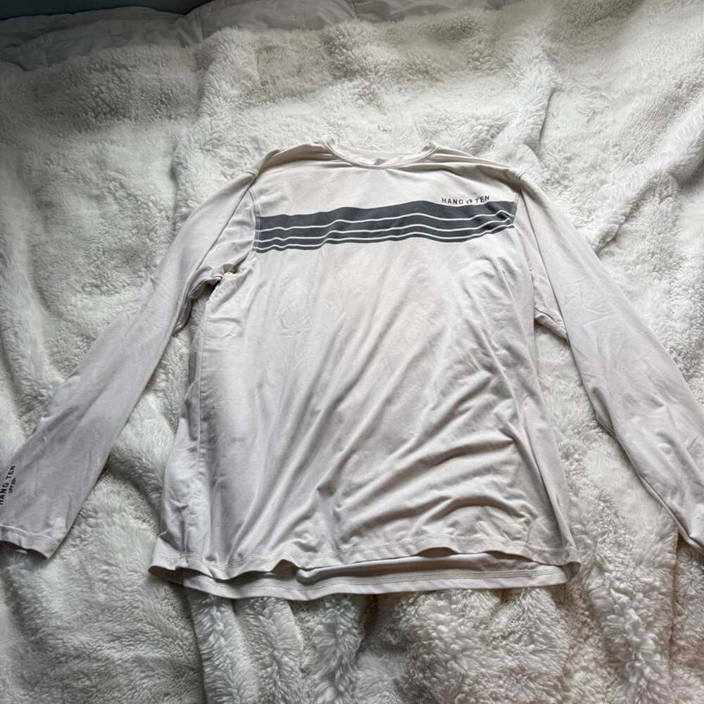 Hang ten white long sleeve